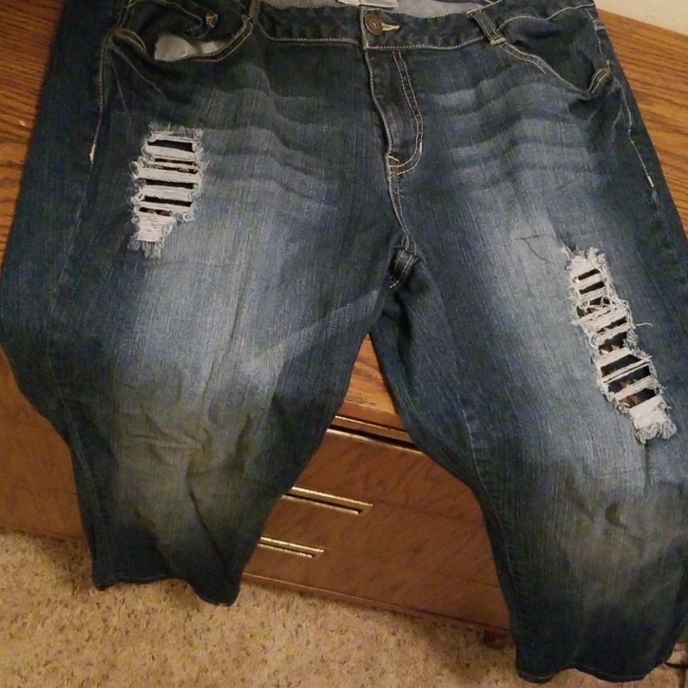 Ripped jeans
